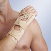 Muñequera inmovilizada con ferula palmar